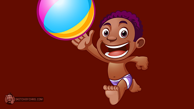 Ball Baby baby ball boy character design child children illustration