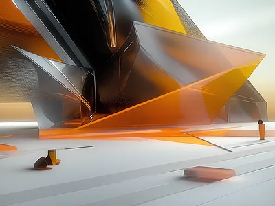 Spatial Environment #5 architecture design illustration midjourney spatial spatial design