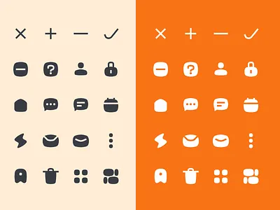 sandow Icon: Fitness & Workout UI Icon Set - System Icon UI clean diet icon exercise icon figma icon fitness icon flat icon free icon gym icon health icon healthcare icon icon design icon library icon pack icon set line icon minimal minimal icon orange ui icon workout icon