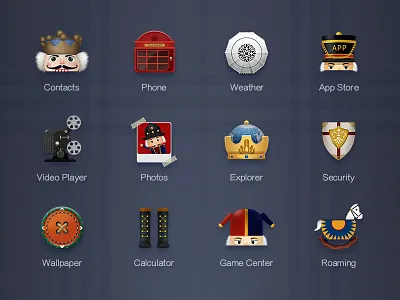 The Nutcracker android icon nutcracker theme ui