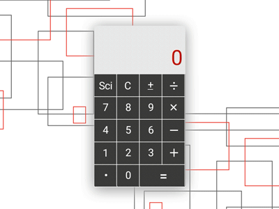 Daily ui 04 - Calculator 004 dailyui