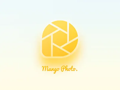 Mango Photo concept logo