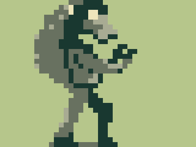 My Dribble debut, fightingstyle! pixelart sprites