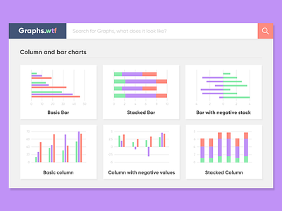 Graphs.Wtf app dashboard data flat interface mobile search ui ux web