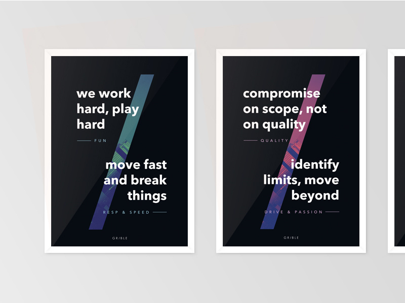 Example of Grible Posters & Values