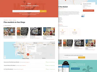 Shopify Market – Find flea & farmer's markets in your area farmers market flea market layout location map market orange pos search shopify texture web