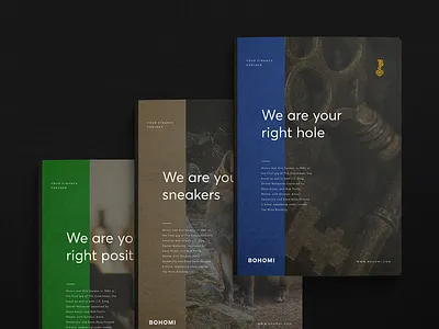 Bohomi - Visual Identity corporate emblem finance gold id identity key logo symbol