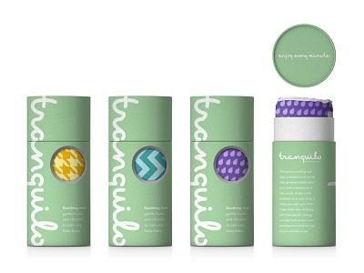 Tranquilo Packaging branding packaging script