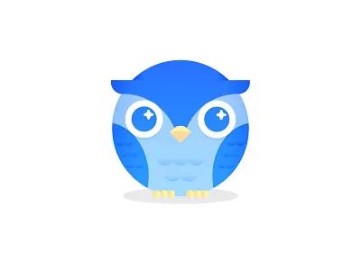 Owl bird cute eyes owl perch