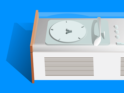 Braun SK4 braun dieter rams illustration