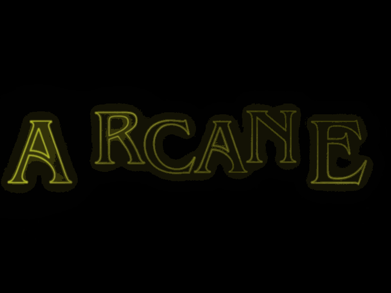 Arcane - Disrupt 80s animation dark design logo motion graphics skull stranger things vhs