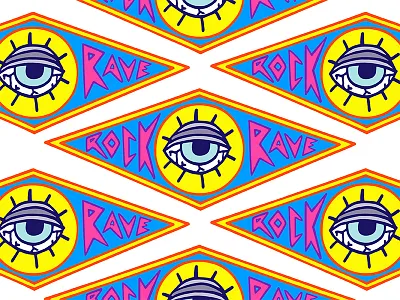 Rock Rave Logo Concept climbing forrest hand type illustration logo logo design rock climbing typography woods