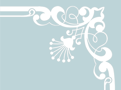 Glass Flourish curves flourish vector