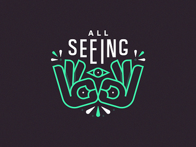 All Seeing eye hands lines test third weird