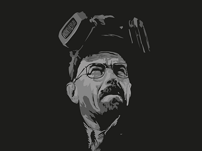 Breaking Bad. breakingbad drawing illustration shading tv vector walt