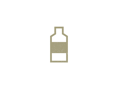 bottle alcohol bottle bourbon illustration thick strokes vector