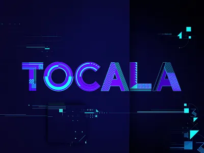 Tocala brand brutalstudio handlettering lettering logo type typography vector