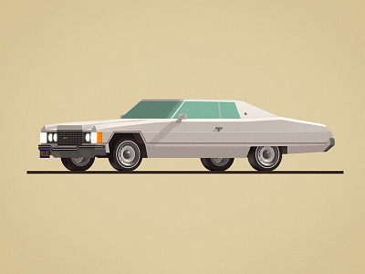 Low Poly Impala 1974 "Spirit of the Nation" 3d axonometric c4d car chevrolet cinema 4d illustration impala