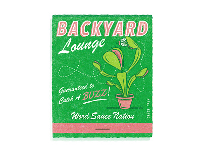 Lounge Area fly matches packaging trap venus vintage