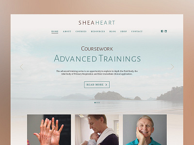 Michael Shea therapy website design