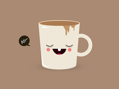 Coffee character coffee illustration love sweet