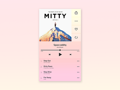 Music PlayerII music player ui