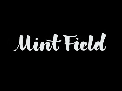 Lettering & Calligraphy | MINT FIELD brush cafe calligraphy handwriting lettering logo logotype sketch