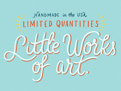 Little works of art art drawing hand lettering lettering