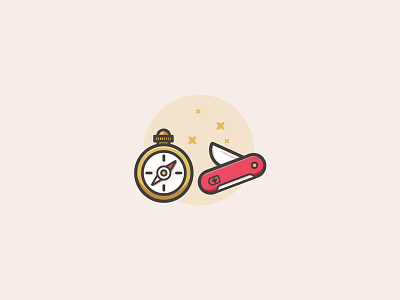 camping icons camping compass flat design icon logo logo design logo type mark minimal swiss symbol winner