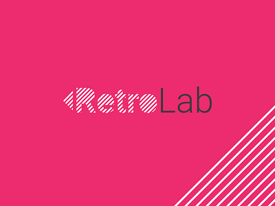 RetroLab - Early branding idea branding ecce media film green icon instagram lab logo logo design retro symbol