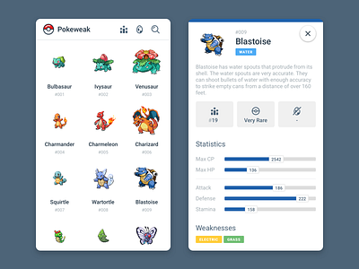 www.pokeweak.com design eggs icon pokeball pokedex pokemon ui ux website