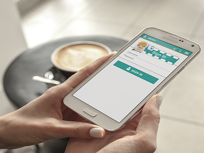 Sign In Page - Arcely Mobile Concept app application architect interior design invite login marketplace mobile page ui ux