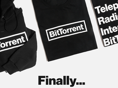 The shirts are coming! bittorrent hoodie merch shirt swag tshirt