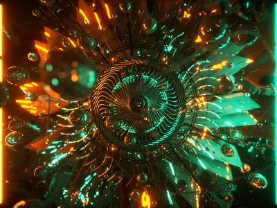 no conclusions, only questions 3d c4d cinema 4d dof glow octane octane render