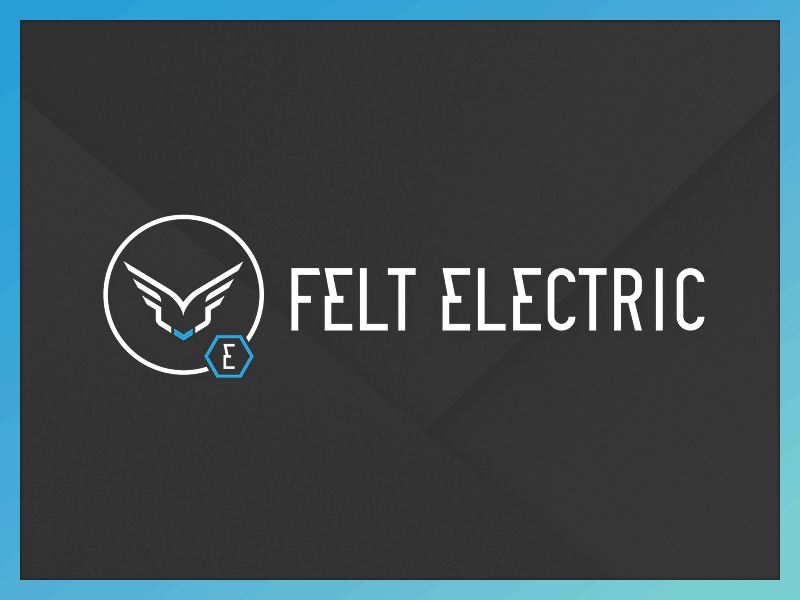 Felt Electric Motion Graphic branding bright cycling gradient motion graphics