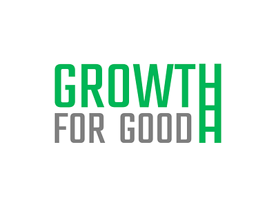 Growth For Good logo growth ladder logo