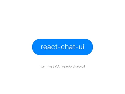 React Chat UI chat code github javascript npm react ui