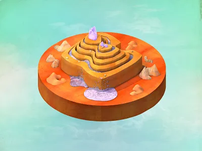 Aqueduct aqueduct cool as hell crystal floating island sky the best