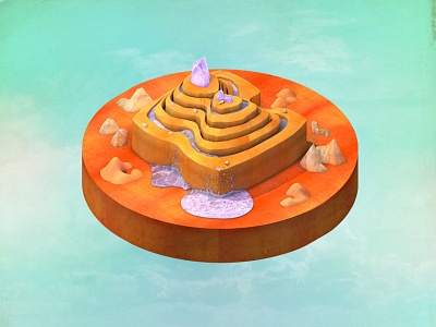 Aqueduct aqueduct cool as hell crystal floating island sky the best