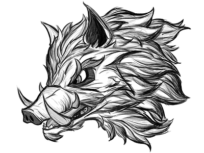 Tabletop // Boar boar boy clip drawing photoshop schoolboy sketch studio tablet tabletop wacom