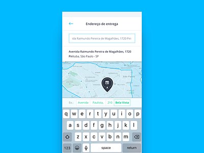 Address search design interface ui ux