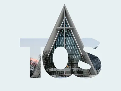 Tromsø, Norway arthic cathedral tromso