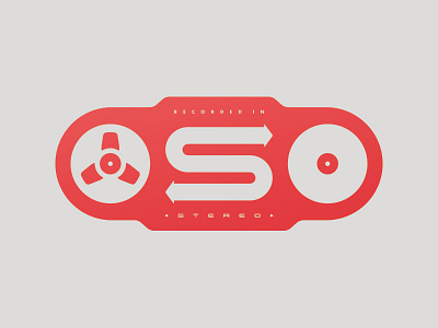 Stereo Logo music radio record recording retro stereo tape vintage vinyl
