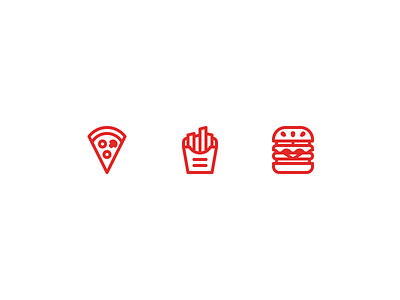 Fastfood Icons