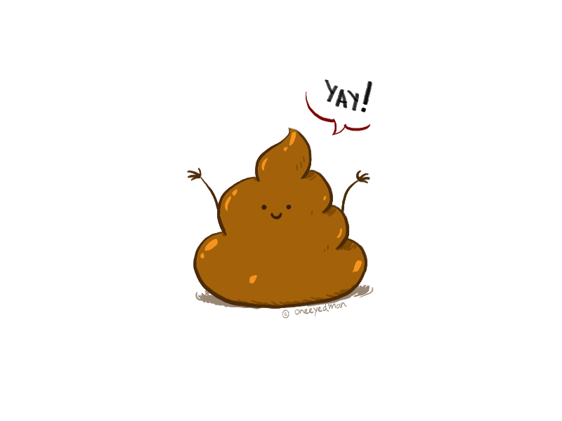 Happy Poop, Yay! photoshop snappy brush