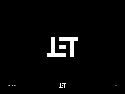 ET monogram & ambigram ambigram branding et icon identity illustration logo monogram symbol