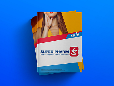 SUPER-PHARM beauty editorial fashion geometry layou minimal print super pharm