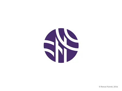 Railway Circle brand identity logo logo mark logotype minimalism monogram symbol