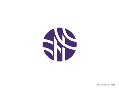 Railway Circle brand identity logo logo mark logotype minimalism monogram symbol