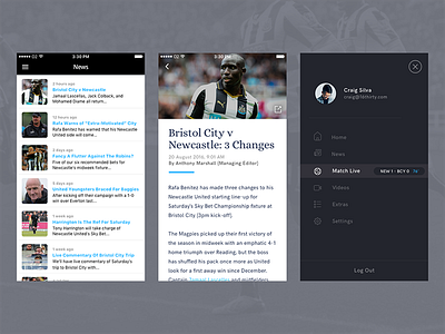 NUFC TV App Refresh app english feed football newcastle news nufc soccer united